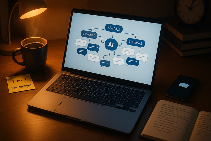 완벽한 대화는 없지만, 준비된 대화는 있다 - AI를 활용한 시뮬레이션 경험기